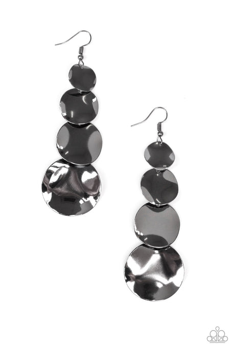 Modern Mecca - Black Earrings