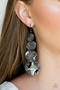 Modern Mecca - Black Earrings