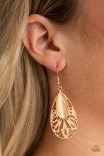 Cargar imagen en el visor de la galería, Glowing Tranquility - Gold Earrings