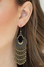 Load image into Gallery viewer, Catching Dreams - Brass Earrings