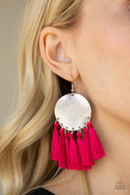 Load image into Gallery viewer, Tassel Tribute - Pink Earrings