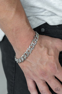 On The Ropes - Silver Urban Bracelet