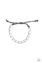 Load image into Gallery viewer, Goalpost - Silver Urban Bracelet