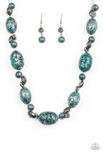 Cargar imagen en el visor de la galería, Gatherer Glamour - Blue Necklace