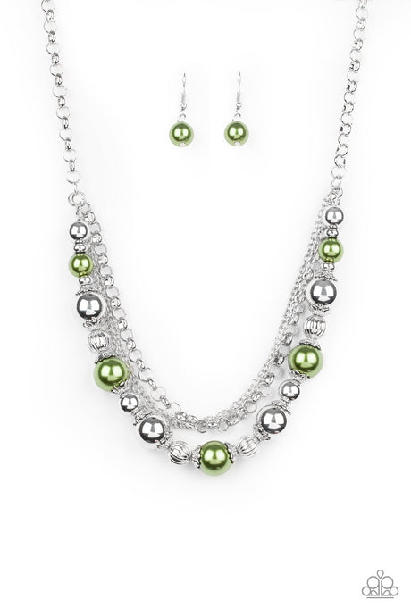 5th Avenue Romance - Green Necklace