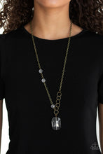 Cargar imagen en el visor de la galería, Never a Dull Moment - Brass Necklace