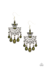 Load image into Gallery viewer, SOL Searching - Green Earrings