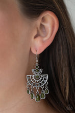 Load image into Gallery viewer, SOL Searching - Green Earrings