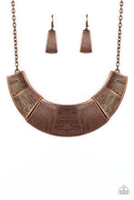 Cargar imagen en el visor de la galería, More Roar - Copper Necklace