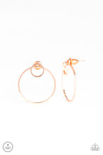 Cargar imagen en el visor de la galería, Spin Cycle - Rose Gold Post Earrings