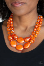 Load image into Gallery viewer, Beach Glam - Orange Necklace