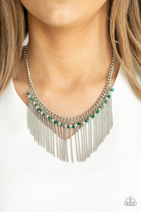 Divinely Diva - Green Necklace