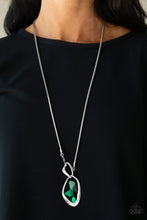 Load image into Gallery viewer, Optical Opulence - Green Necklace