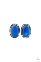Load image into Gallery viewer, Shiny Sediment - Blue Earrings