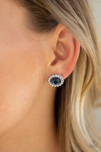 Floral Glow - Blue Earrings