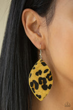 Load image into Gallery viewer, GRR-irl Power! - Yellow Earrings