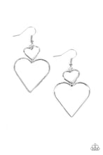 Cargar imagen en el visor de la galería, Heartbeat Harmony - Silver Earrings