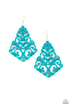 Load image into Gallery viewer, Powers of ZEN - Blue Earrings
