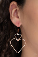 Load image into Gallery viewer, Heartbeat Harmony - Rose Gold Earrings
