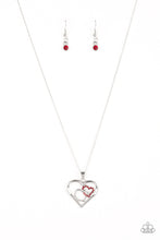 Load image into Gallery viewer, Cupid Charm - Red Necklace