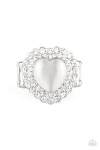 Lovely Luster - White Ring