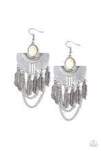 Load image into Gallery viewer, Sure Thing, Chief! - White Earrings