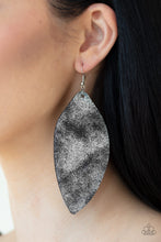 Load image into Gallery viewer, Serenely Smattered - Black Earrings