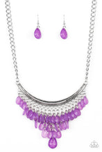 Cargar imagen en el visor de la galería, Rio Rainfall - Purple Necklace