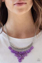 Cargar imagen en el visor de la galería, Rio Rainfall - Purple Necklace