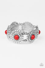 Load image into Gallery viewer, Bountiful Blossoms - Red Bracelet