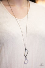 Cargar imagen en el visor de la galería, Shapely Silhouettes - Black Necklace