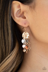 Do Chime In - Multi-Colored Earrings