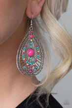 Load image into Gallery viewer, Just Dropping By - Multi-Colored Earrings