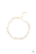 Load image into Gallery viewer, Irresistibly Icy - Gold Bracelet