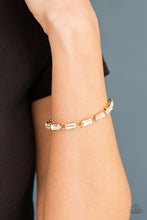 Load image into Gallery viewer, Irresistibly Icy - Gold Bracelet