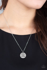 Freedom Isnt Free - Silver Necklace