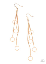 Load image into Gallery viewer, Full Swing Shimmer - Gold Earrings