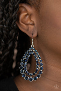 Glacial Glaze - Blue Earrings