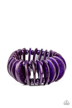 Cargar imagen en el visor de la galería, Tropical Tiki Bar - Purple Bracelet