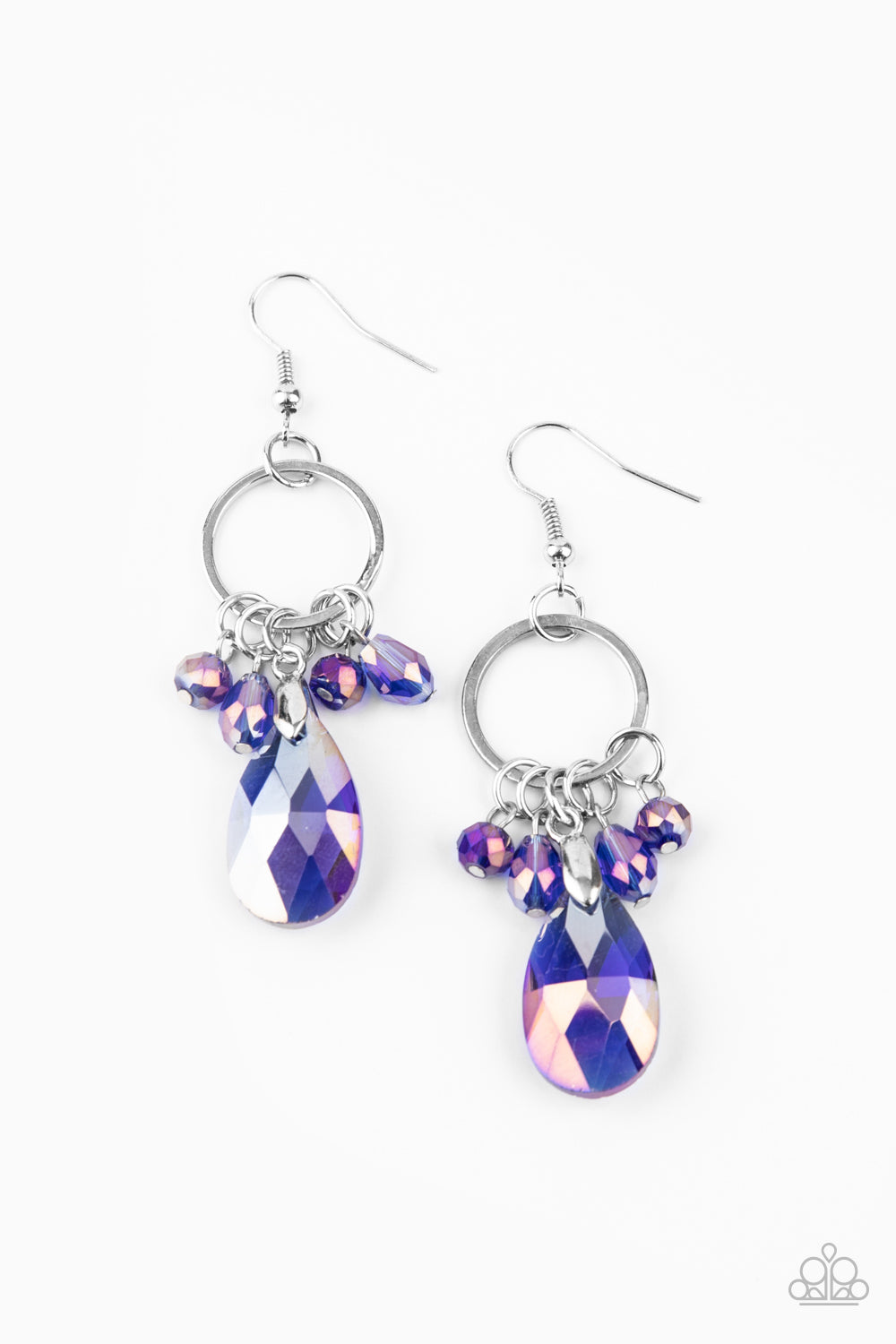 Unapologetic Glow - Blue Earrings