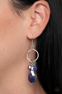 Unapologetic Glow - Blue Earrings