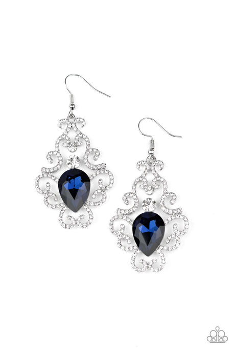 Happily Ever AFTERGLOW - Blue Earrings