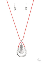 Cargar imagen en el visor de la galería, Texture Trekker - Red Necklace
