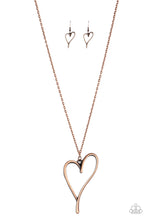 Cargar imagen en el visor de la galería, HEARTS So Good - Copper Necklace