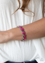 Load image into Gallery viewer, Vividly Vintage - Pink Bracelet