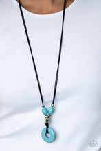 Load image into Gallery viewer, Middle Earth - Blue Urban Necklace