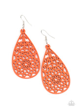Cargar imagen en el visor de la galería, Seaside Sunsets - Orange Earrings