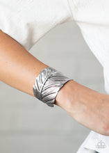 Load image into Gallery viewer, Where Theres a QUILL, Theres a Way -Silver Bracelet