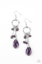 Cargar imagen en el visor de la galería, Glammed Up Goddess - Purple Earrings