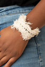 Cargar imagen en el visor de la galería, Homespun Hardware - White Bracelet